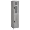 Elegant Highboard Grey Sonoma | Stylish & Durable Storage