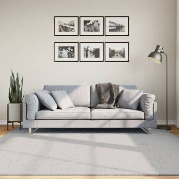 Soft Washable Grey Rug HUARTE - 200x200 cm | Hipomarket