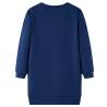 Kids' Sweatshirt Dress Navy 128 - Quality & Comfort for Ages 1.5-10