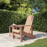 Garden Adirondack Chair HDPE Brown Colour brown Quantity in Package 1 Model armchair 