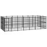 Outdoor Dog Kennel Steel 19.35 m² Size 672 x 288 x 200 cm Quantity in Package 1 