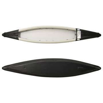 Inflatable Kayak Black - 375x72x31 cm | HipoMarket