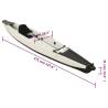 Inflatable Kayak Black - 375x72x31 cm | HipoMarket