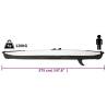 Inflatable Kayak Black - 375x72x31 cm | HipoMarket