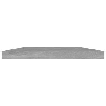 Buy Bookshelf Boards 4 pcs Concrete Grey - 40x20 cm | HipoMarket