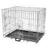 Foldable Metal Dog Bench L Size l 