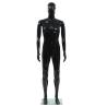 Full Body Male Mannequin - Glossy Black | 185 cm | HipoMarket