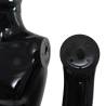 Full Body Male Mannequin - Glossy Black | 185 cm | HipoMarket