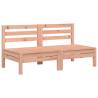 Garden Sofas Armless 2 pcs Solid Wood Douglas - Hipomarket