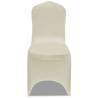 100 pcs Stretch Chair Covers - Cream | Perfect for Events