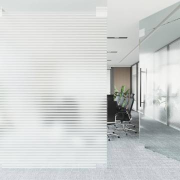 Frosted Stripes Window Films - Privacy & Style | Hipo Market