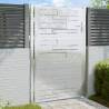 Garden Gate 100x125 cm Stainless Steel Size 100 x 125 cm Model curved 