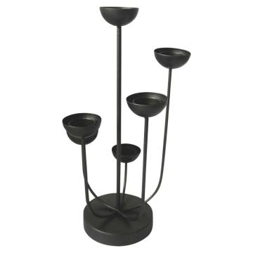 Lesli Living Candle Holder Mira - Elegant Black Design