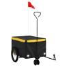 Bike Trailer Black and Yellow - 30 kg Iron Cargo Transport