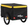 Bike Trailer Black and Yellow - 30 kg Iron Cargo Transport