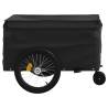 Bike Trailer Black - Durable 45 kg Cargo Capacity