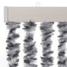 Fly Curtain Grey Black & White 90x200 cm - Chenille Design