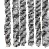 Fly Curtain Grey Black & White 90x200 cm - Chenille Design