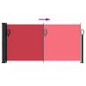 Retractable Side Awning Red 100x300 cm | Hipomarket UK