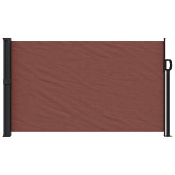 Retractable Side Awning - Brown 120x300 cm | HipoMarket