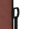 Retractable Side Awning Brown 140x300 cm - Privacy Screen