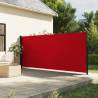 Retractable Side Awning Red 180x500 cm Colour red Size 180 x 500 cm Quantity in Package 1 