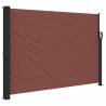 Retractable Side Awning Brown 140x600 cm - Privacy & Style