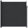 Retractable Side Awning Black 200x600 cm - Stylish Privacy Screen