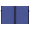 Retractable Side Awning Blue 220x600 cm - Privacy Screen