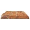 Solid Acacia Live Edge Side Table - 70x40 cm | HipoMarket