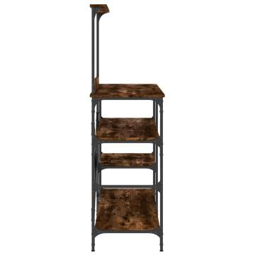 Baker's Rack Smoked Oak - 90x40x132 cm Storage Solution