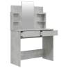 Dressing Table Set Concrete Grey - Stylish & Functional