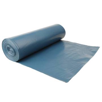 Heavy-Duty Blue Bin Bags 100 pcs - 240L Capacity