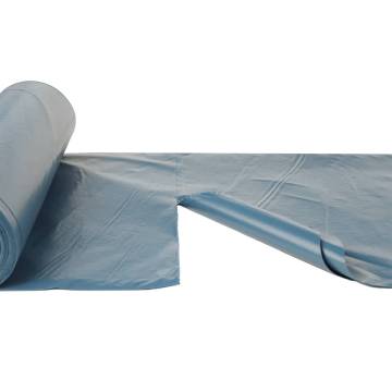 Heavy-Duty Blue Bin Bags 100 pcs - 240L Capacity