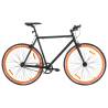 Fixed Gear Bike Black and Orange 700c 55 cm Colour black and orange Frame size 55 cm Number of 1 