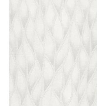 Noordwand Wallpaper Topchic Flames & Drops - White Elegance