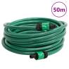 Durable 50 m Green PVC Pool Hose - Flexible & Weather Resistant