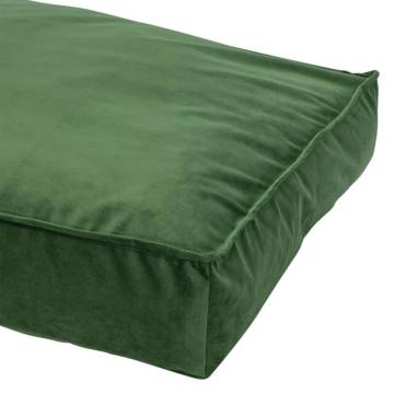 Madison Dog Lounge Velvet - Cozy 100x70 cm Green Pet Bed