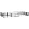 Outdoor Dog Kennel Steel 19.76 m² - Safe & Secure