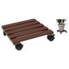 ProGarden Plant Trolley Square 29x29 cm - Brown