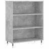 Highboard Concrete Grey | Stylish Engineered Wood Storage