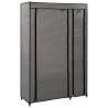 Folding Wardrobes 2 pcs Grey - Space-Saving Storage Solution