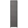 Folding Wardrobes 2 pcs Grey - Space-Saving Storage Solution