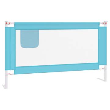 Toddler Safety Bed Rail Blue 140x25 cm - Hipomarket