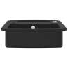 Granite Kitchen Sink Single Basin Black | Timeless Design