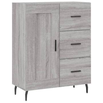 Highboard Grey Sonoma - Stylish Storage Solution | Hipomarket