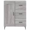 Highboard Grey Sonoma - Stylish Storage Solution | Hipomarket