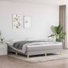 Box Spring Bed Frame Light Grey 180x200cm Super King Fabric Colour light grey Size 6ft super king size Height 25 cm 