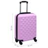 Pink Hardcase Trolley - Durable ABS Suitcase for Travel