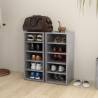 Shoe Cabinets 2 pcs Concrete Grey - Stylish Storage Solution